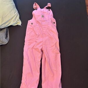Carhartt Pink Kids Overalls